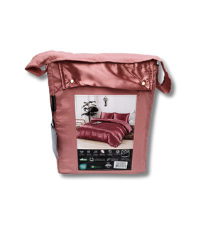 Dekbedovertrek Beauty Silk - Rosewood  - 100% Glans Satijn 