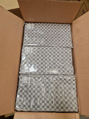 Theedoek Royaal  50x90 cm (set van 6) - 100% Katoen Grijs of Blauw