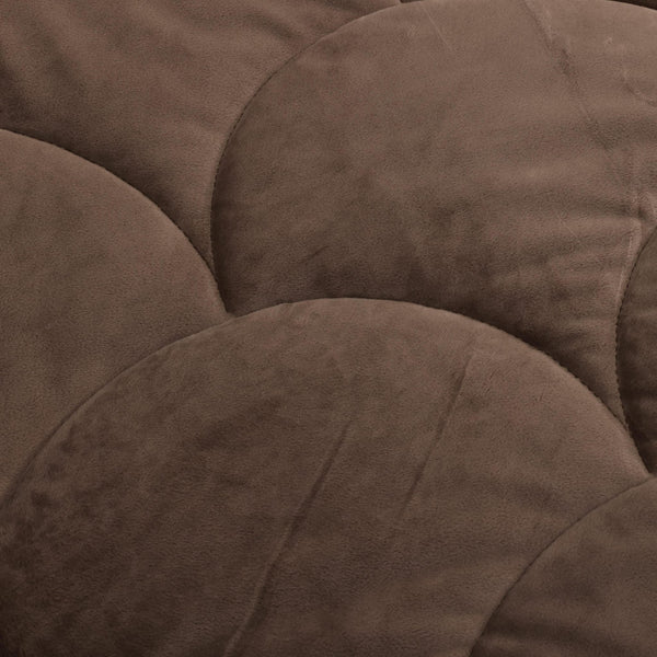 Velvet Sherpa Comfort Dekbed - Coffee Brown - Easy Dekbed