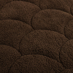 Velvet Sherpa Comfort Dekbed - Coffee Brown - Easy Dekbed