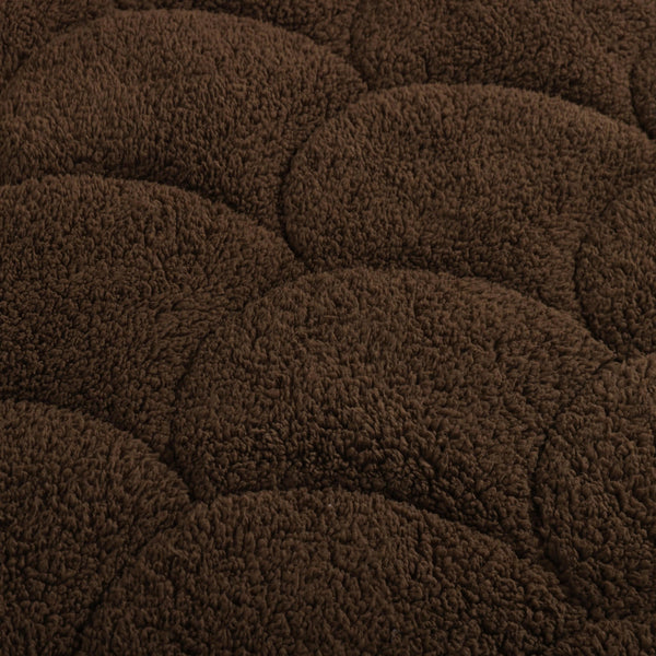 Velvet Sherpa Comfort Dekbed - Coffee Brown - Easy Dekbed