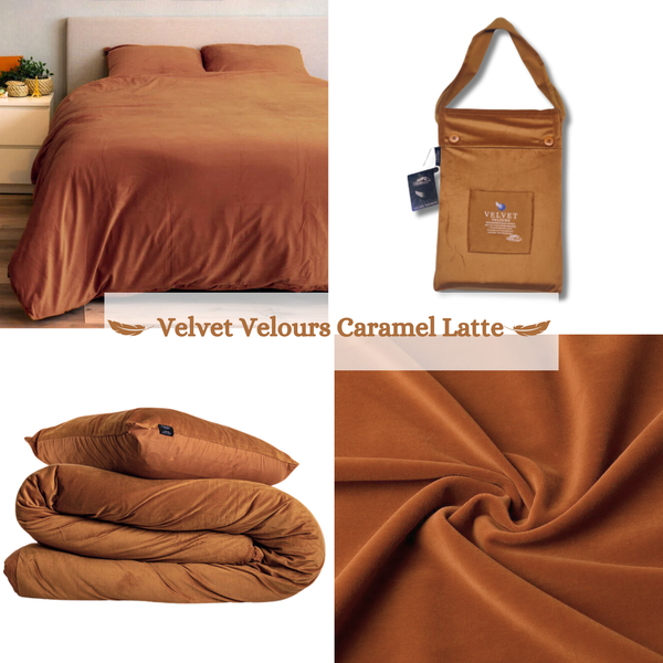 Dekbedovertrek Velvet Caramel 