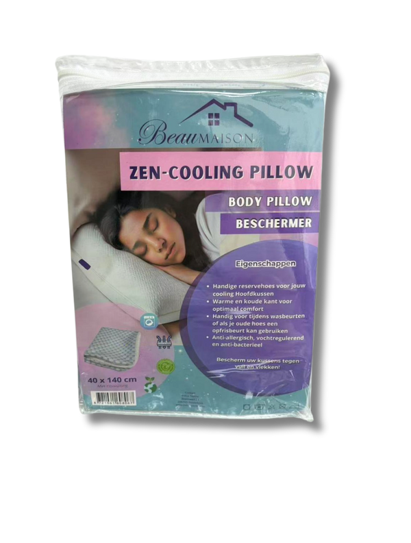 Zen-Cooling Body Pillow Beschermer - 40x140 cm