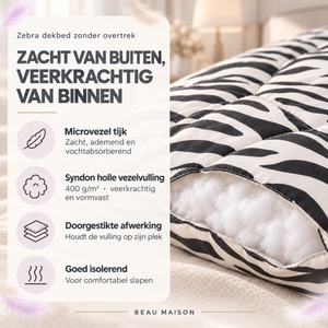 Dekbed Zonder Overtrek Zebra