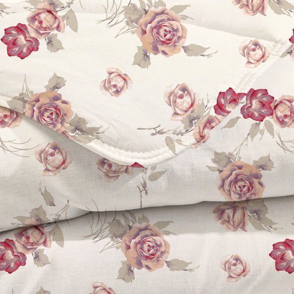 Dekbed Zonder Overtrek Flower Diamond Pink - Easy Dekbed