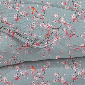 Dekbed Zonder Overtrek Japon Blue - Easy Dekbed