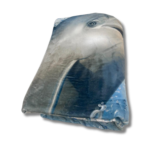 Woondekken Fluweel Dolfijn 200 x 240 cm - Zware Kwaliteit 