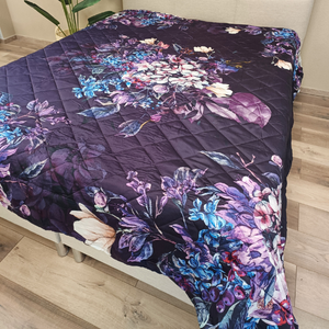 Zomerdekbed Zonder Overtrek Dreamy Floral 230x250 cm