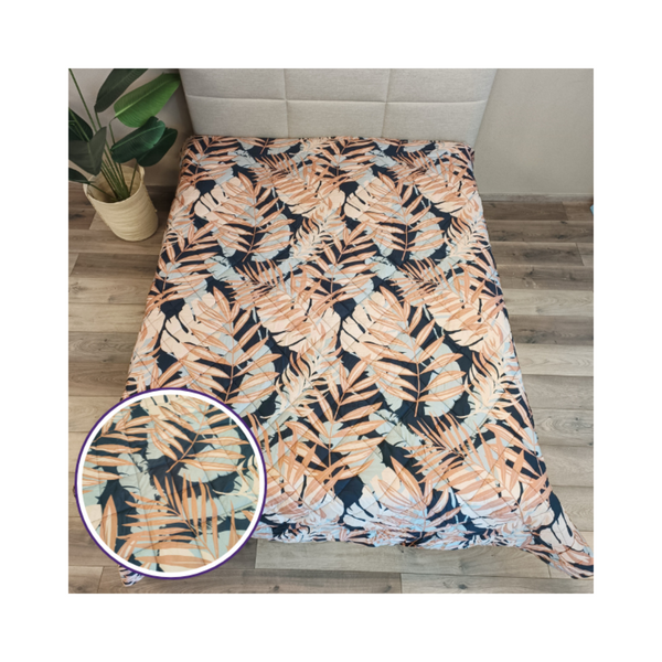 Zomerdekbed Zonder Overtrek Tropical Escape 230x250 cm