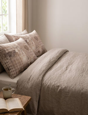 Kussenslopen Beige Taupe - Set van 2
