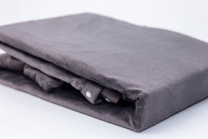 Dekbedovertrek Velvet Antraciet 