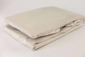 Hoeslaken Velvet Zilver - Fluweel Velours 
