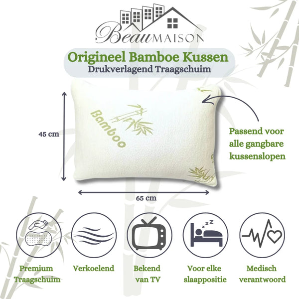 Bamboe Kussen | Original Bamboo Pillow