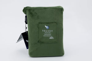 Kussenslopen Fluweel Groen Fluweel - Velours 