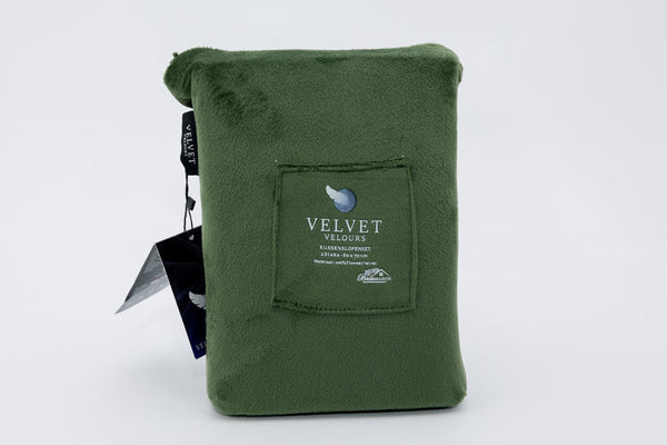 Kussenslopen Fluweel Groen Fluweel - Velours 