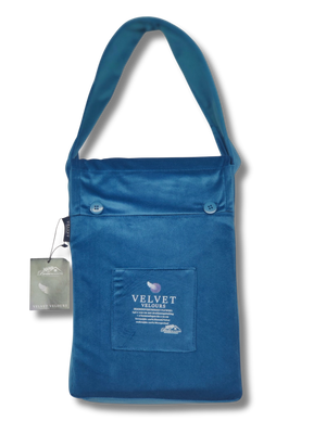 Dekbedovertrek Velvet Petrol Blauw 
