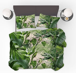 Dekbed Zonder Overtrek Jungle Jumina | Easy Dekbed | Printed Onderzijde