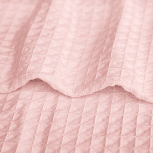 Wafel Dekbedovertrek Tea Pink