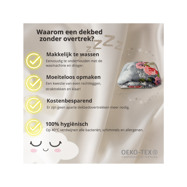 Dekbed Zonder Overtrek Zebra
