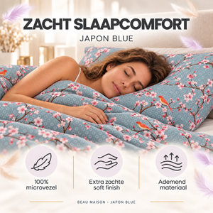 Duvet Cover Japon Blue