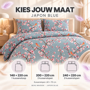 Duvet Cover Japon Blue