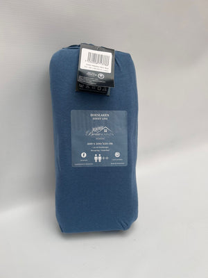 Jersey Hoeslaken Blauw