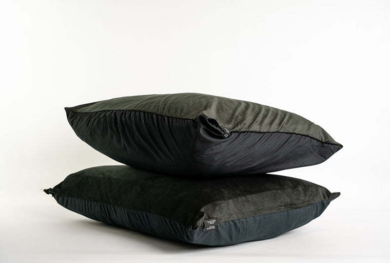 Kussenslopen Velvet Zwart Velvet - Velours 