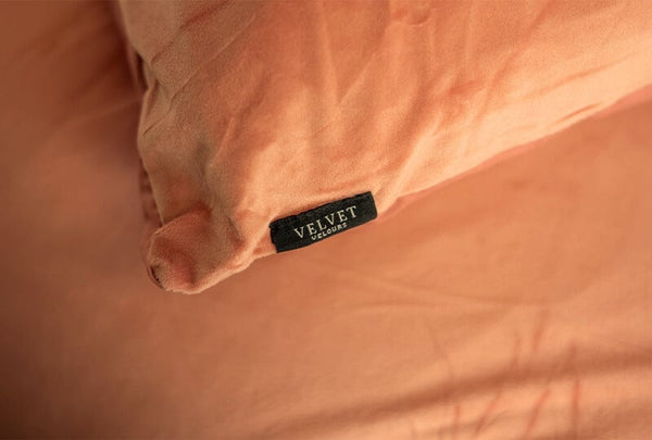 Kussenslopen Velvet Nude Pink Velvet Velours 