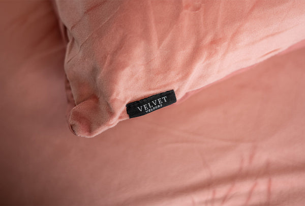 Kussenslopen Velvet Oud Rose Velvet - Velours 