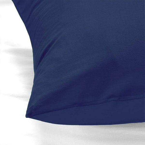 Kussenslopen Katoen Marineblauw - Set van 2