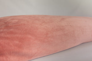 Lichaamskussen Sloop Velvet Oud Rose 