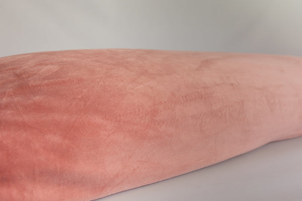 Lichaamskussen Sloop Velvet Oud Rose 