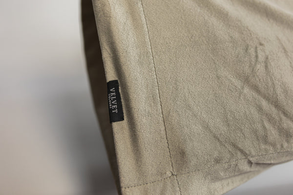 Lichaamskussen Sloop Velvet Taupe 