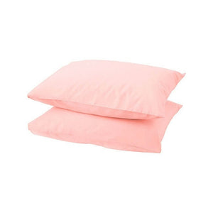 Kussenslopen Perkaal Katoen Roze - Set van 2