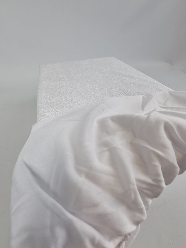 Molton Ledikant waterdichte matrasbeschermer