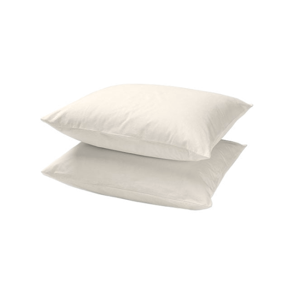 Kussenslopen Perkaal Katoen Creme - Set van 2