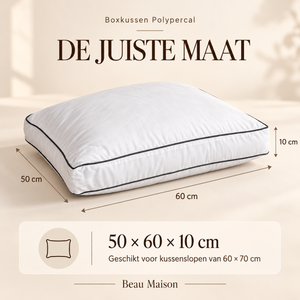 Boxkussen Polypercal | 2-pack vacuum verpakt