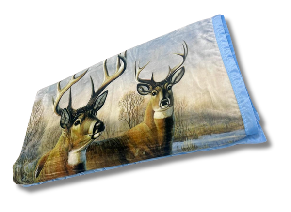 Woondekken Fluweel Rendier 200 x 240 cm - Zware Kwaliteit 