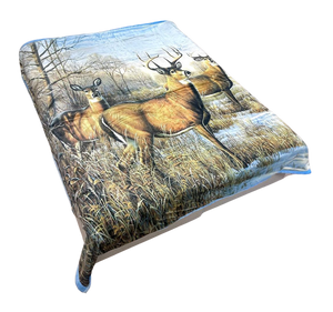 Woondekken Fluweel Rendier 200 x 240 cm - Zware Kwaliteit 