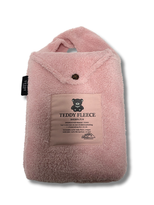 Teddy Fleece dekbedovertrek Nude Pink