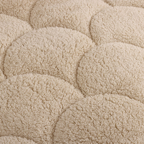 Velvet Sherpa Comfort Dekbed - Sand - Easy Dekbed