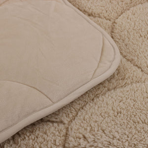 Velvet Sherpa Comfort Dekbed - Sand - Easy Dekbed