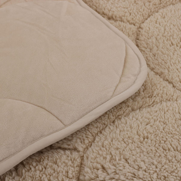 Velvet Sherpa Comfort Dekbed - Sand - Easy Dekbed