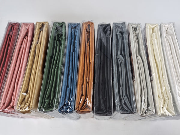 Dekbedovertrek Beauty Silk - Grijs - 100% Glans Satijn 