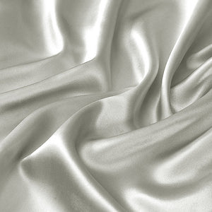 Dekbedovertrek Beauty Silk - Grijs - 100% Glans Satijn 