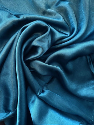 Lichaamskussen Sloop Beauty Zijde Petrol Blauw 40x145 cm 