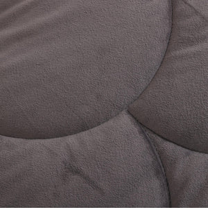 Velvet Sherpa Comfort Dekbed - Grey - Easy Dekbed