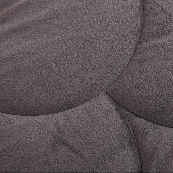 Velvet Sherpa Comfort Dekbed - Grey - Easy Dekbed