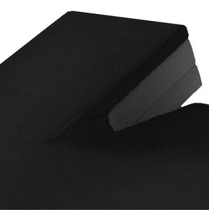 Splittopper Jersey Hoeslaken Zwart