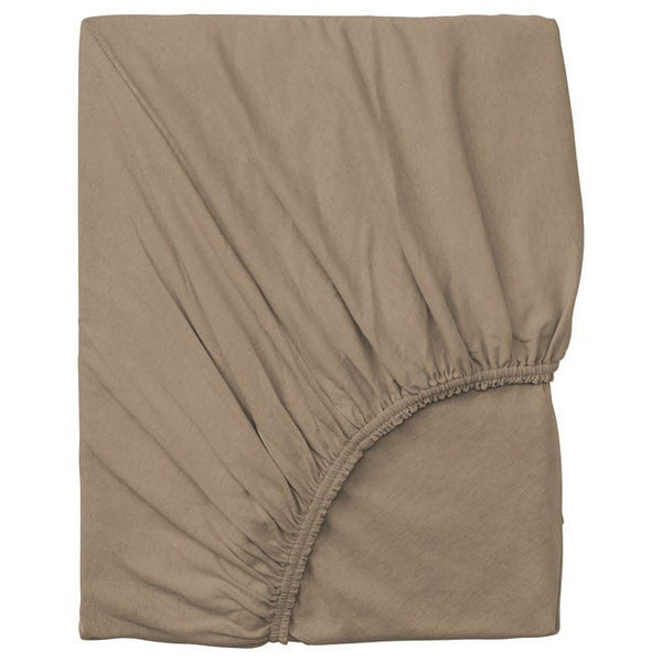 Katoenen Hoeslaken Taupe